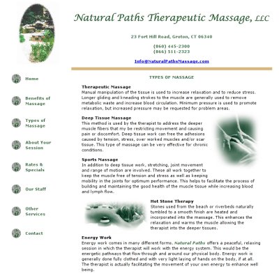 Original Natural Paths Main Page