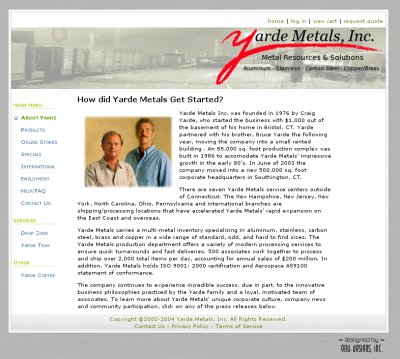 New Yarde Metals Site